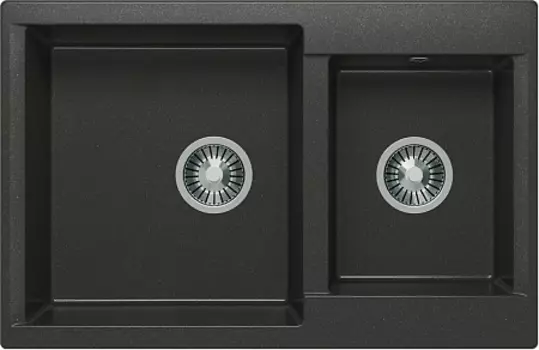 Кухонная мойка Polygran BRIG-772 (№16 (Черн))