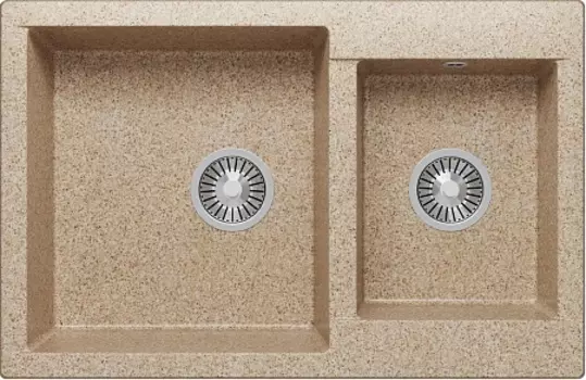 Кухонная мойка Polygran BRIG-772 (№302 (Песоч))