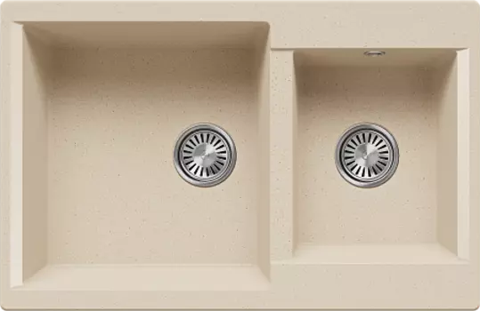 Кухонная мойка Polygran BRIG-772 (№328 Опал)