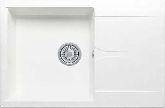 Кухонная мойка Polygran GALS-760 (№36 (Белый Хлопок))