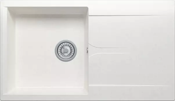 Кухонная мойка Polygran GALS-860 (№36 (Белый Хлопок))
