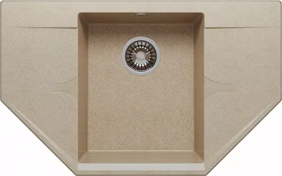 Кухонная мойка Polygran RIFF-800 (№302 (Песоч))