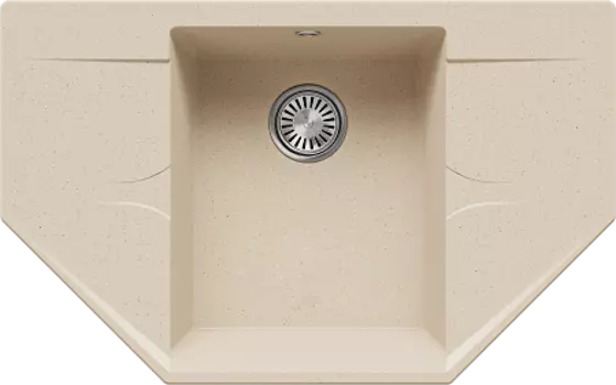 Кухонная мойка Polygran RIFF-800 (№328 Опал)