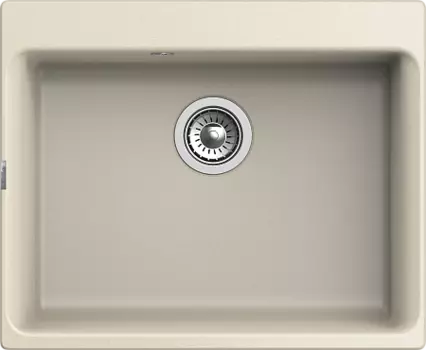 Кухонная мойка RIVELATO AXEL 60 1-чаша 630*520мм beige scuro
