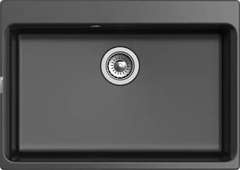Кухонная мойка RIVELATO AXEL 70 1-чаша 730*520мм antracite