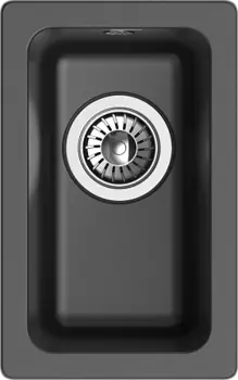 Кухонная мойка RIVELATO BERKANA 25 подст.монтаж 1-чаш 305*455 antracite