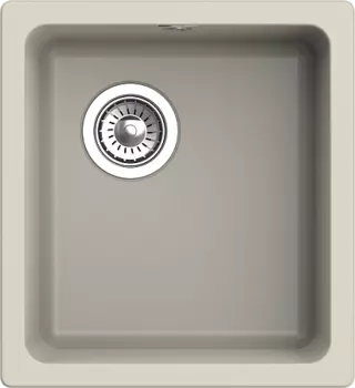 Кухонная мойка RIVELATO BERKANA 35 подст.монтаж 1-чаш 415*455 topazio