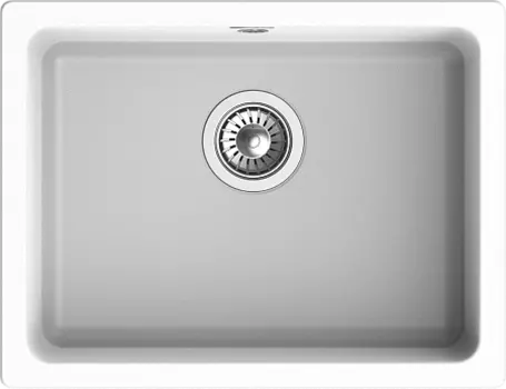 Кухонная мойка RIVELATO BERKANA 50 подст.монтаж 1-чаш 560*430 brina