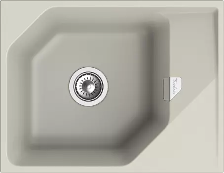 Кухонная мойка RIVELATO LOCUS 65 1-чаш 650*500 topazio