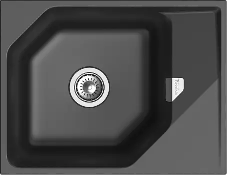 Кухонная мойка RIVELATO LOCUS 65 1-чаш 650*500 antracite