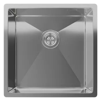 Кухонная мойка Rivelato Rinox 4444 UN нерж.сталь 1 чаша 440*440*200 мм арт.4444 UN