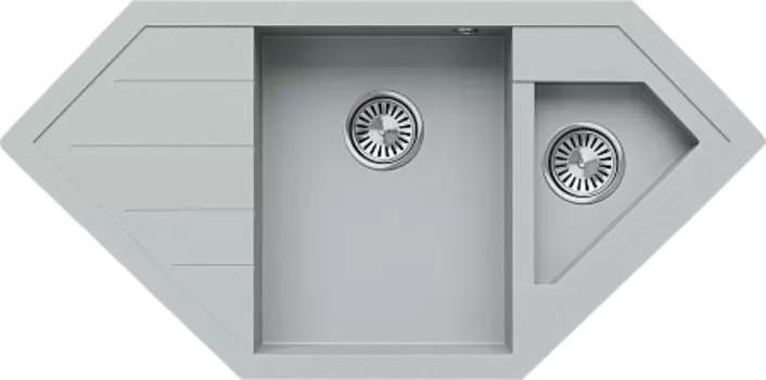 Кухонная мойка TOLERO Classic R-114 Платина