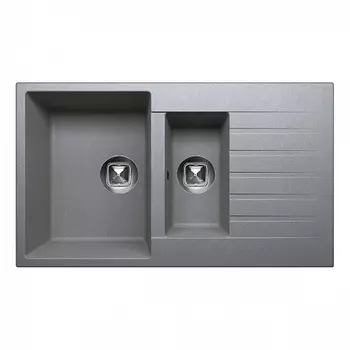 Кухонная мойка TOLERO Classic R-118 (№701 (Серый))-цвет снят с производства