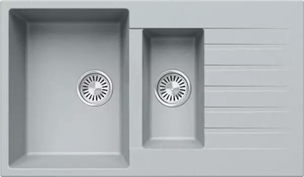 Кухонная мойка TOLERO Classic R-118 Платина