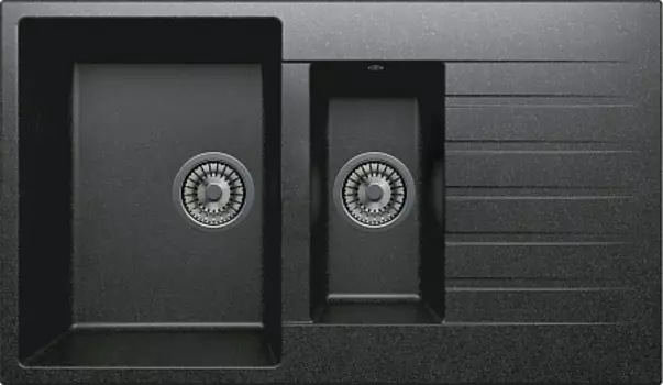 Кухонная мойка TOLERO Classic R-118 Уголь