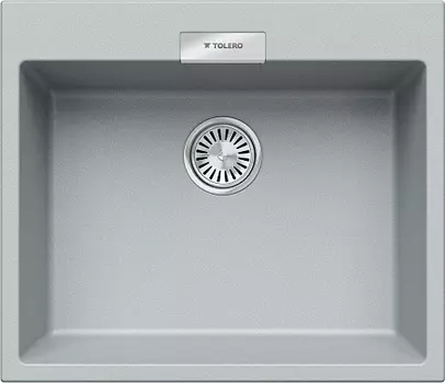 Кухонная мойка TOLERO Loft TL-580 Платина