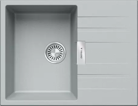 Кухонная мойка TOLERO Loft TL-650 Платина
