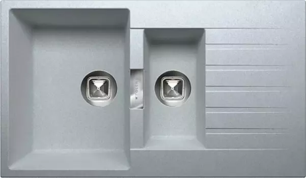 Кухонная мойка TOLERO Loft TL-860 (№001 (Сер. мет))