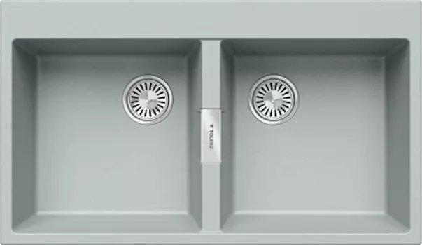 Кухонная мойка TOLERO Loft TL-862 Платина