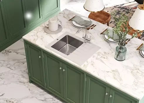 Кухонная мойка TOLERO Twist TTS-660 Грей