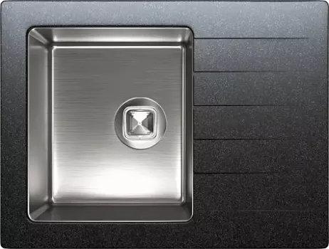 Кухонная мойка TOLERO Twist TTS-660 Уголь