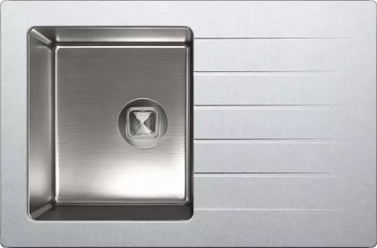 Кухонная мойка TOLERO Twist TTS-760 (№001 (Сер. мет))