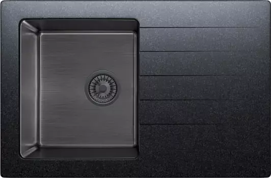 Кухонная мойка TOLERO Twist TTS-760 №911 BlackEdition