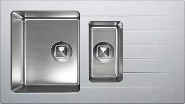Кухонная мойка TOLERO Twist TTS-890K (№001 (Сер. мет))