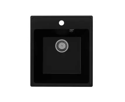 Кухонная мойка Ulgran Quartz Forte 425-07, уголь