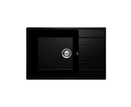Кухонная мойка Ulgran Quartz Prima 760-07, уголь