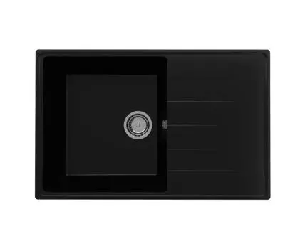 Кухонная мойка Ulgran Quartz Prima 780-07, уголь