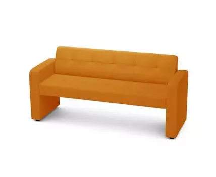Кухонный диван Бариста (Текстиль, оранжевый)