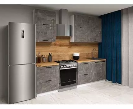 Кухонный гарнитур Модус 180 см (214,4, 50,6, Прямые, Серый, 180)