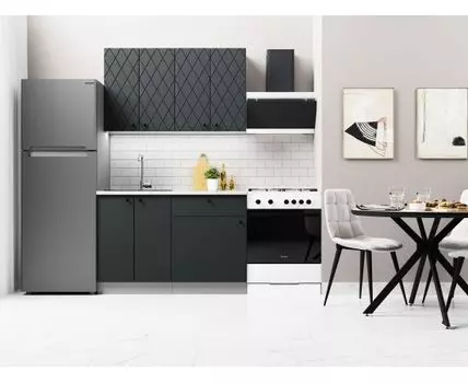 Кухонный гарнитур Скарлет 120 см (210, 47,6, Прямые, Черный, 120)