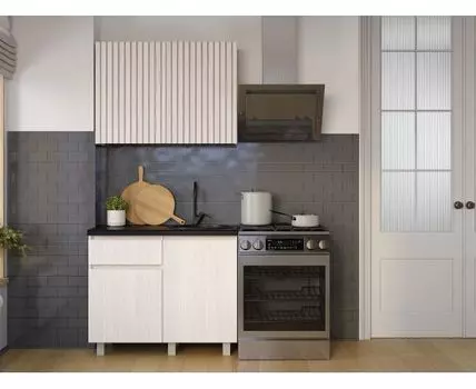 Кухонный гарнитур Тренд 100 см (217,8, 60, Прямые, Светлое дерево, 100)