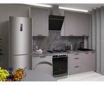 Кухонный гарнитур Вектор 180 см (233,6, 50,6, Прямые, Белый, 180)