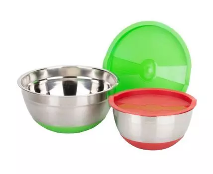 Кухонный инструмент Микс 4 предмета (Серебряный)