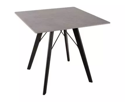 Кухонный стол Антонио (72,7, 80, Нераскладные, Серый, 80)