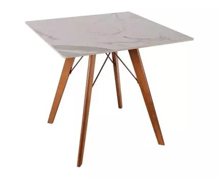 Кухонный стол Антонио (72,7, 80, Нераскладные, Белый, 80)