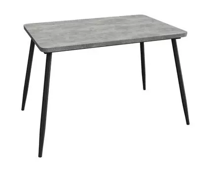 Кухонный стол Бразос 2 (75, 80, Нераскладные, Серый, 120)