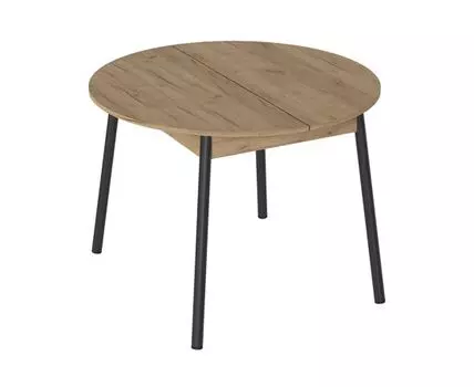 Кухонный стол Цент 2 (75, 100, Светлое дерево, 100 / 140)