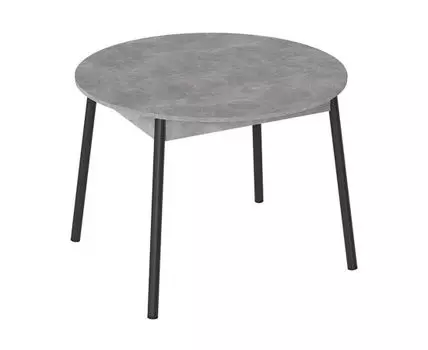 Кухонный стол Цент (75, 100, Нераскладные, Серый, 100)