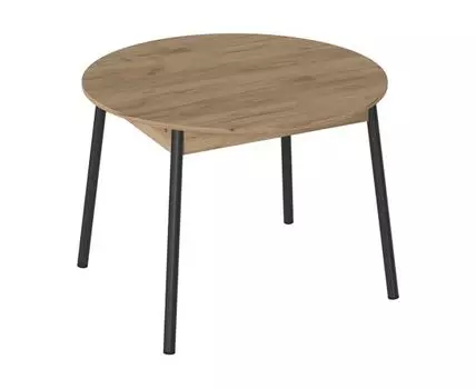 Кухонный стол Цент (75, 100, Нераскладные, Светлое дерево, 100)