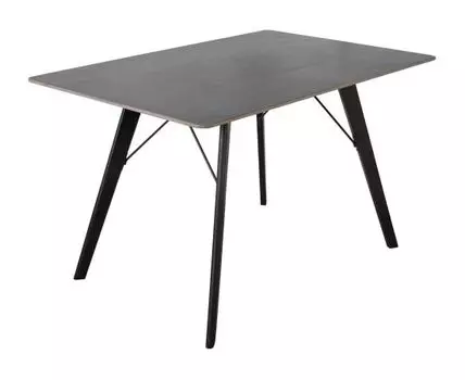 Кухонный стол Фернандо (72,7, 80, Нераскладные, Черный, 120)