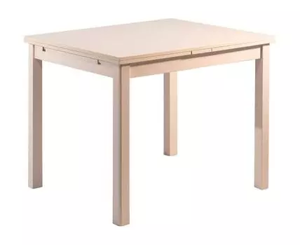 Кухонный стол Франц 1 (75, 76, Раздвижные, Бежевый, 90)