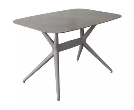 Кухонный стол Франческо (75,7, 80, Нераскладные, Серый, 120)