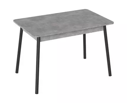 Кухонный стол Лион 2 (75, 70, Нераскладные, Серый, 110)
