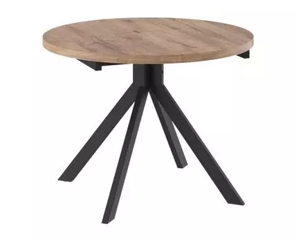 Кухонный стол Рондо (75, 100, Раздвижные, Светлое дерево, 100/135)