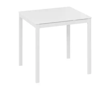 Кухонный стол Слайд (75, 68, Раздвижные, Белый, 790 мм)