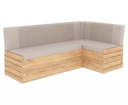 Кухонный уголок Эдисон (82, 114, Односпальные, Со спальным местом, Бежевый, 194)